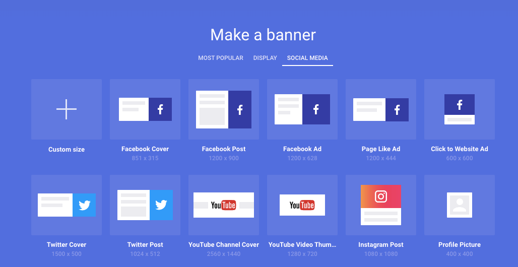 visual marketing tools bannersnack